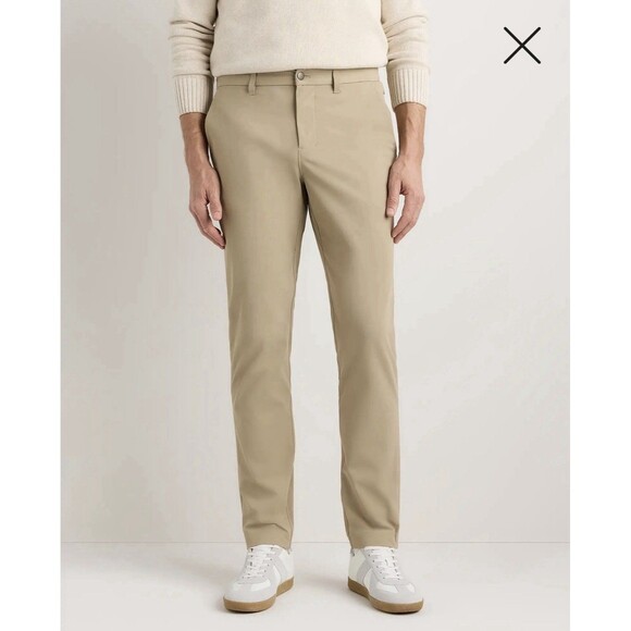 Quince Other - NWT Quince Men Ultimate Commuter Pants Classic Fit Beige Measure 36x31 Office